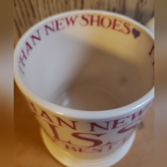 Emma Bridgewater 1/2 Pint Mug I LOVE YOU MORE THAN SHOES LOVE KISSES BEST FRIEND - Picture 7 of 12